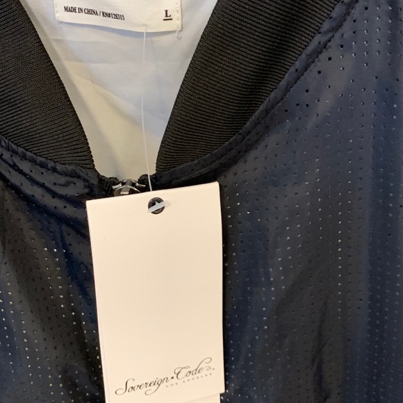 Sovereign Code Flight Bomber Perforated Jacket - Picture 4 of 9